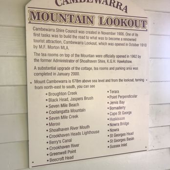 Cambewarra Mountain Lookout - Info - Coffee & Tea Near Me - Beaumont, NSW