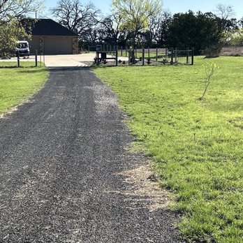 Centex Asphalt - BEFORE - base rock worn through - General Contractors Near Me - Liberty Hill, Texas Centex Asphalt - BEFORE - base rock worn through - General Contractors Near Me - Liberty Hill, Texas