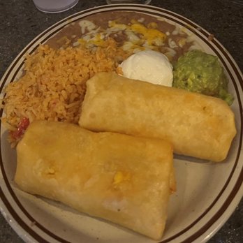 Super Mex - Chimichanga (1 beef, 1 chicken) - Mexican Near Me - Long Beach, California