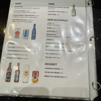 Tengu Sushi - Menu - Sushi Bars Near Me - Seattle, Washington
