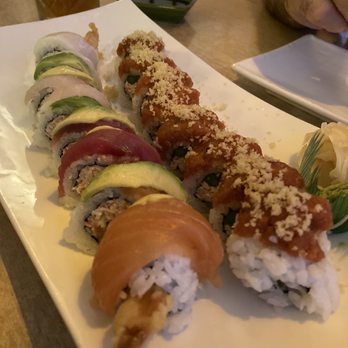 Tokyo Sushi - Rainbow on the left, Dragon on the right - Sushi Bars Near Me - Saint Louis, Missouri Tokyo Sushi - Rainbow on the left, Dragon on the right - Sushi Bars Near Me - Saint Louis, Missouri