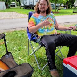 Enon Beach Recreation Park - Happy camper