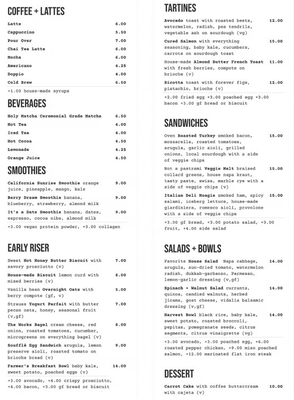 Menu photo 2 Thérapie Bistro San Diego, CA Menu photo 2 Thérapie Bistro San Diego, CA