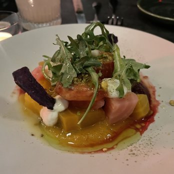 8282 - Beet and kimchi salad - Korean Near Me - New York, New York
