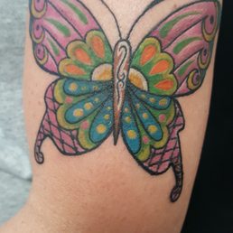 Talavera butterfly done by Franko Talavera butterfly done by Franko