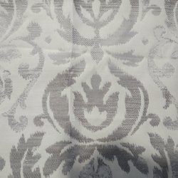 Mill Outlet Village - It looks much better in person.  White with a silver foil pattern.
