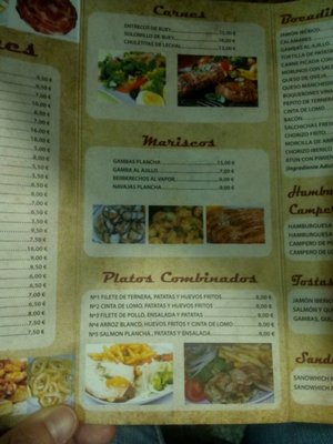 Menu photo 2 Mesón Riaño Madrid, M