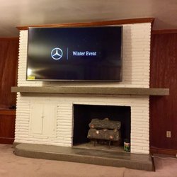 Miracle Method - After: Miracle Method came in after the client changed the brick color & finished the project with a Natural Accent.