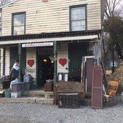 McLawhorn's Red Barn Antiques - The front