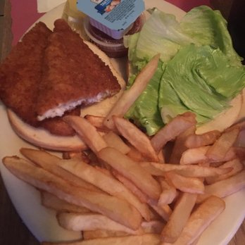 Black Cat Bar & Grill - Flounder sandwich - Italian Near Me - Absecon, New Jersey