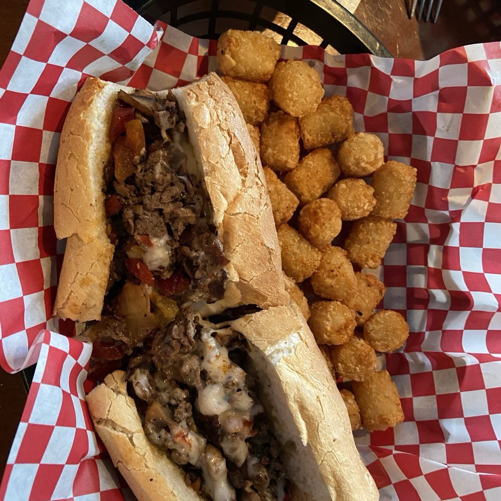 Cheesesteak & Tots Cheesesteak & Tots