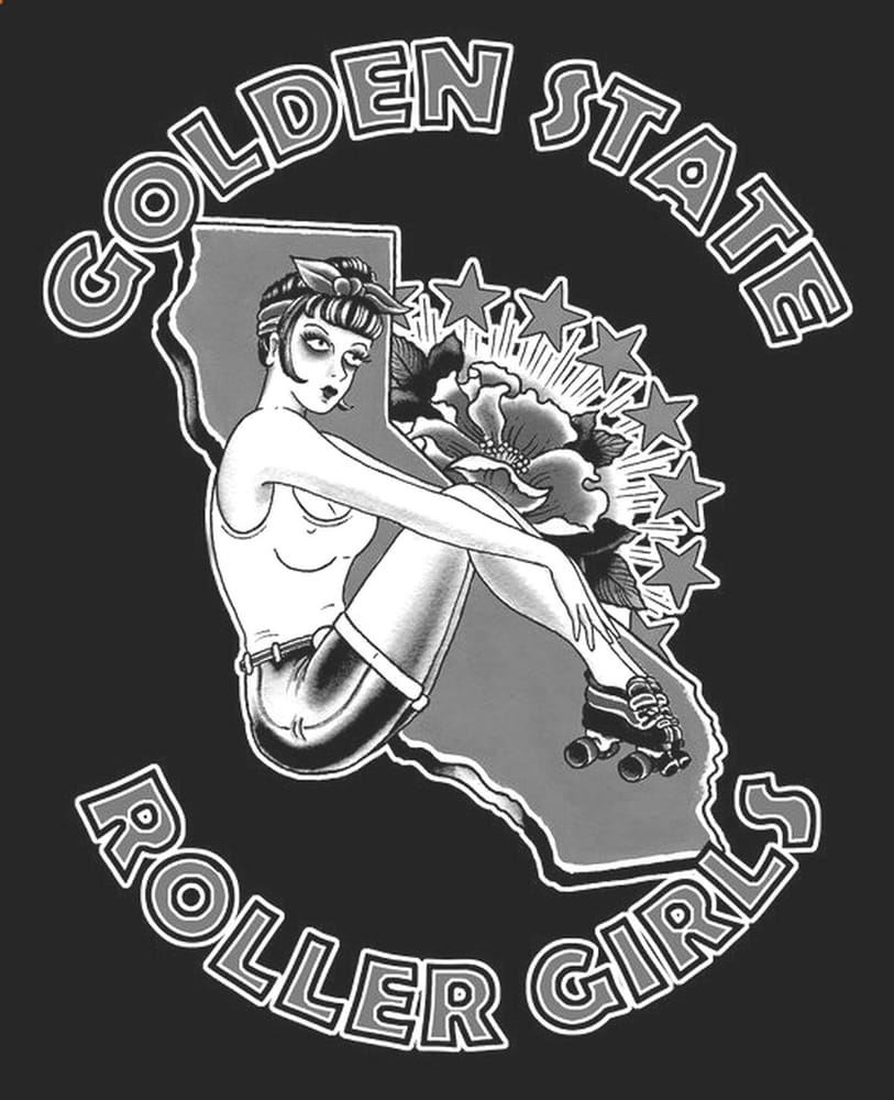 Golden State Roller Girls Logo