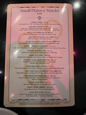 Menu photo 3 The Cheesecake Factory Rancho Mirage, CA