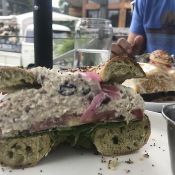 Proper Bagel - Bleu Cheese Chicken Salad - Bagels Near Me - Nashville, Tennessee Proper Bagel - Bleu Cheese Chicken Salad - Bagels Near Me - Nashville, Tennessee