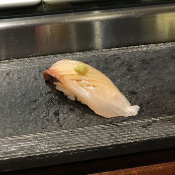 Sushi Katsuei - Shimaaji (Striped horsemackerel) - Sushi Bars Near Me - Brooklyn, New York Sushi Katsuei - Shimaaji (Striped horsemackerel) - Sushi Bars Near Me - Brooklyn, New York