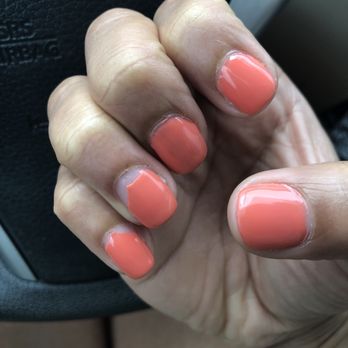 Lily Nails by Sonny - The nail polish is already pulling up and chipping off. - Nail Salons Near Me - Houston, Texas Lily Nails by Sonny - The nail polish is already pulling up and chipping off. - Nail Salons Near Me - Houston, Texas