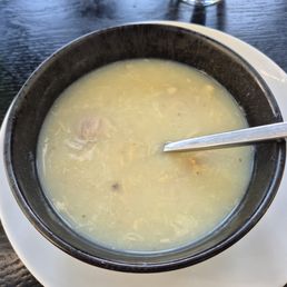 Avgolemono soup Avgolemono soup