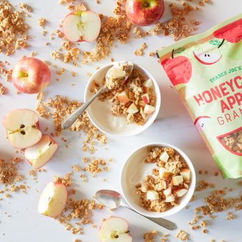 Trader Joe's - a bag of honeycris apple granola - Grocery Near Me - Annapolis, Maryland Trader Joe's - a bag of honeycris apple granola - Grocery Near Me - Annapolis, Maryland