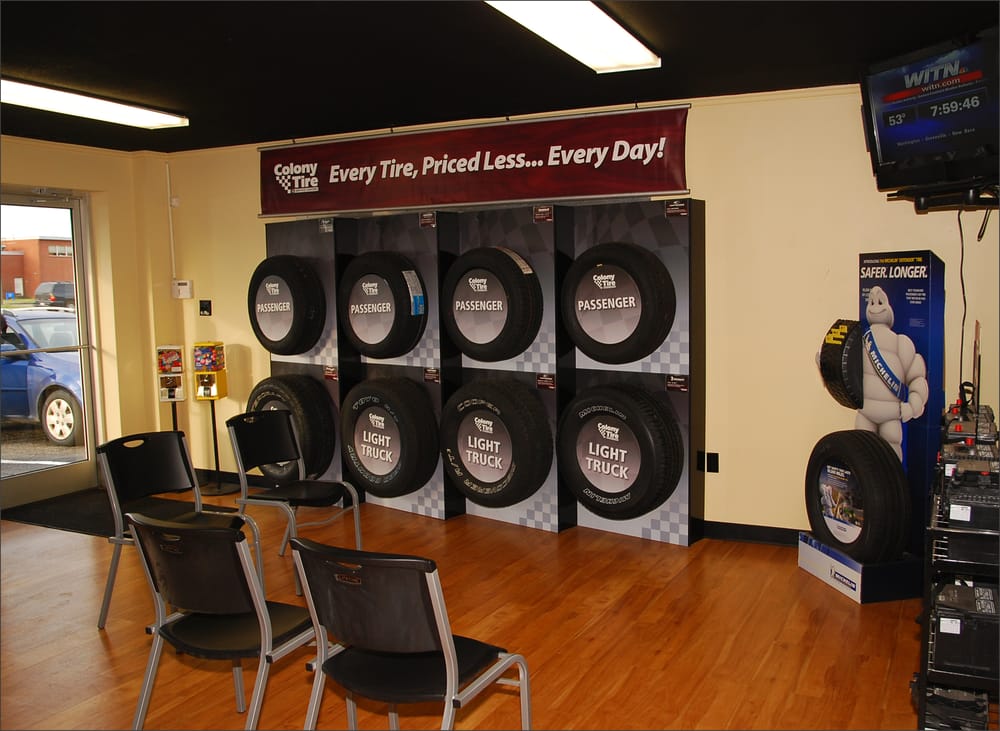 COLONY TIRE AND SERVICE Request a Quote 118 West Blvd, Williamston