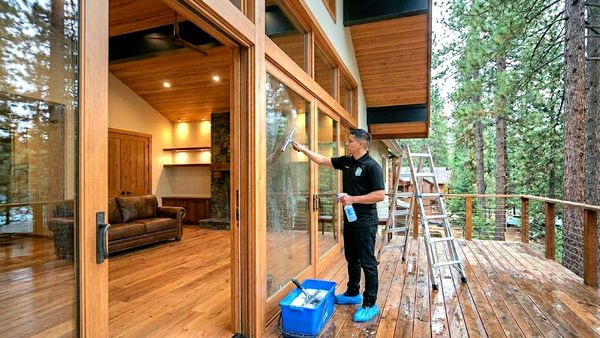 Window Cleaning - We give the best Services
We are committed to providing high-quality window cleaning services to both residential clients. With our experienced team of window cleaning experts, we use the latest cleaning techniques and equipment to leave your windows spotless and streak-free. We understand that your time is valuable, which is why we work efficiently and effectively to get the job done right the first time. Whether you need interior or exterior window cleaning, high-rise window cleaning, or specialized residential services, we have the expertise to meet your needs. Choose our window cleaning company for a hassle-free, reliable, and sparkling clean service!
Service Overview
Interior window cleaning: This service involves cleaning the interior side of windows, including frames, sills, and tracks.
Exterior window cleaning: This service involves cleaning the exterior side of windows, which may require the use of specialized equipment to reach higher windows.
Gutter cleaning: Gutter cleaning involves removing leaves, debris, and other materials that can clog gutters and downspouts, preventing proper drainage and potentially causing water damage to a property.
Screen cleaning: Screens can accumulate dirt and dust over time, so offering a screen cleaning service can be a valuable add-on service for clients.
Residential window cleaning: Residential window cleaning can include cleaning the windows of houses, apartments, and condos. Window Cleaning - We give the best Services
We are committed to providing high-quality window cleaning services to both residential clients. With our experienced team of window cleaning experts, we use the latest cleaning techniques and equipment to leave your windows spotless and streak-free. We understand that your time is valuable, which is why we work efficiently and effectively to get the job done right the first time. Whether you need interior or exterior window cleaning, high-rise window cleaning, or specialized residential services, we have the expertise to meet your needs. Choose our window cleaning company for a hassle-free, reliable, and sparkling clean service!
Service Overview
Interior window cleaning: This service involves cleaning the interior side of windows, including frames, sills, and tracks.
Exterior window cleaning: This service involves cleaning the exterior side of windows, which may require the use of specialized equipment to reach higher windows.
Gutter cleaning: Gutter cleaning involves removing leaves, debris, and other materials that can clog gutters and downspouts, preventing proper drainage and potentially causing water damage to a property.
Screen cleaning: Screens can accumulate dirt and dust over time, so offering a screen cleaning service can be a valuable add-on service for clients.
Residential window cleaning: Residential window cleaning can include cleaning the windows of houses, apartments, and condos.
