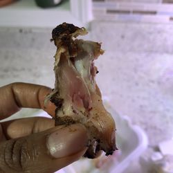 Raw chicken