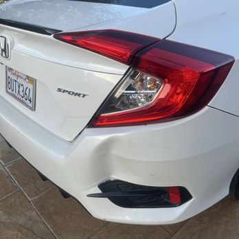 Ramirez Body & Fender - Another picture of the bumper - Body Shops Near Me - San Fernando, California Ramirez Body & Fender - Another picture of the bumper - Body Shops Near Me - San Fernando, California