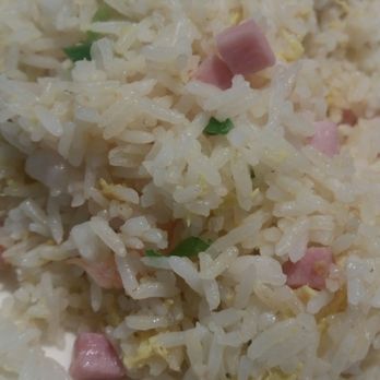 Henry's Cuisine - First dish came out. Yang Chow fried rice. Different. I was expecting BBQ port bits but it came out with ham. It tastes okies. - Asian Fusion Near Me - Alhambra, California Henry's Cuisine - First dish came out. Yang Chow fried rice. Different. I was expecting BBQ port bits but it came out with ham. It tastes okies. - Asian Fusion Near Me - Alhambra, California