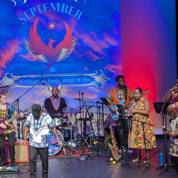Dowd Center Theatre - Earth, Wind, and Fire tribute band, September - Cinema Near Me - Monroe, North Carolina