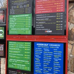 Menu! Check the prices