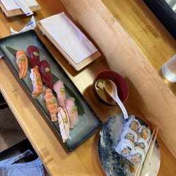 Bluefin, salmon belly and yellowtail belly Bluefin, salmon belly and yellowtail belly