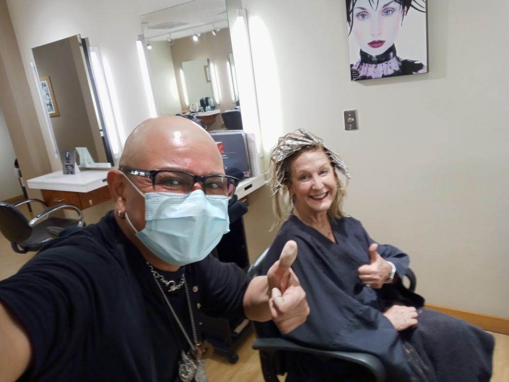 Hair Lounge by JS Logo