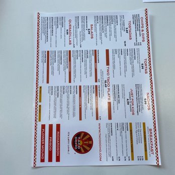 Taco Ocho - Menu - Mexican Near Me - Frisco, Texas Taco Ocho - Menu - Mexican Near Me - Frisco, Texas