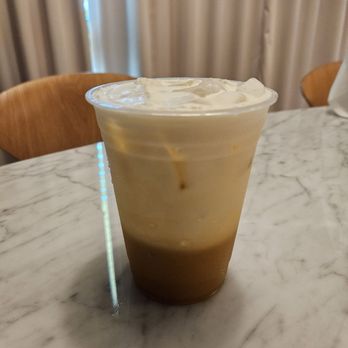 Series A Coffee - Iced mango stick rice cream tea (mango puree and cream) - Coffee & Tea Near Me - Beverly Hills, California Series A Coffee - Iced mango stick rice cream tea (mango puree and cream) - Coffee & Tea Near Me - Beverly Hills, California