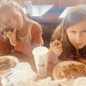 Pick Up Stix Fresh Asian Flavors - Kids eating Chinese food! - Chinese Near Me - La Mesa, California Pick Up Stix Fresh Asian Flavors - Kids eating Chinese food! - Chinese Near Me - La Mesa, California