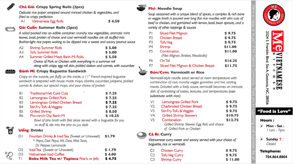 Menu photo 7 Mẹ Viet Kitchen Gastonia, NC Menu photo 7 Mẹ Viet Kitchen Gastonia, NC