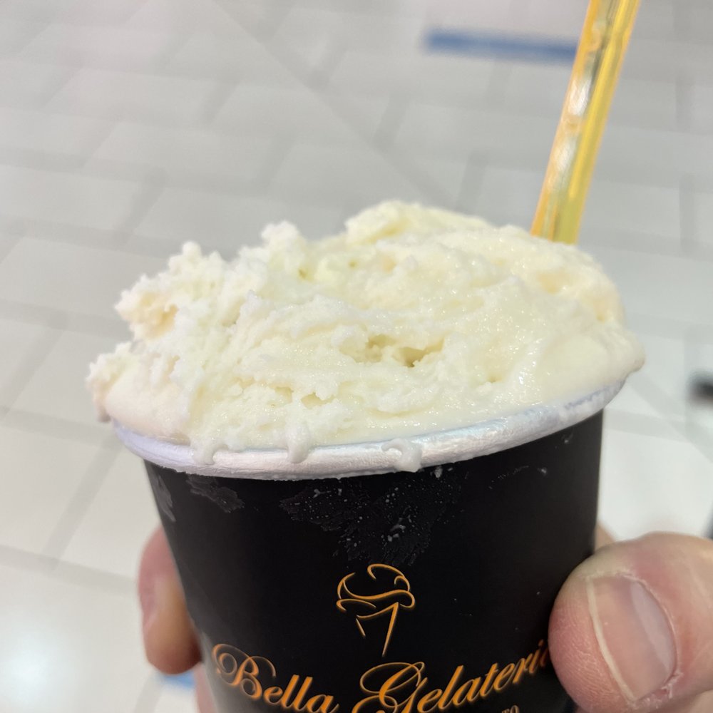 a hand holding a cup of ice cream a hand holding a cup of ice cream