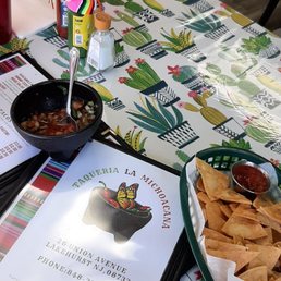 a table full of mexican food a table full of mexican food