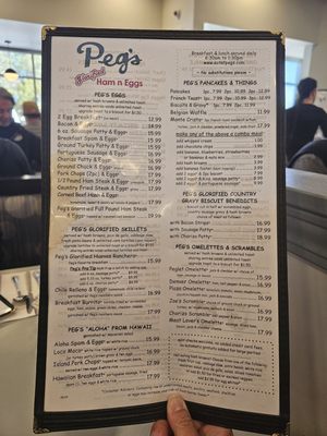 Menu photo 1 Peg's Glorified Ham and Eggs Sparks, NV
