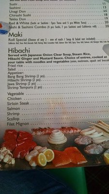 Menu photo 1 Sakura Hibachi Steak House Parsippany, NJ Menu photo 1 Sakura Hibachi Steak House Parsippany, NJ