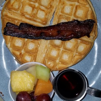 The Sticky Bun - Buttermilk Waffle - Breakfast & Brunch Near Me - Deerfield Beach, Florida