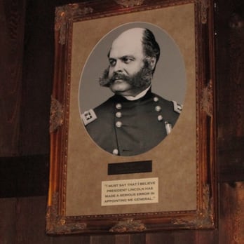 Burnside's Tavern - a portrait of a man in uniform - Bars Near Me - Austin, Texas