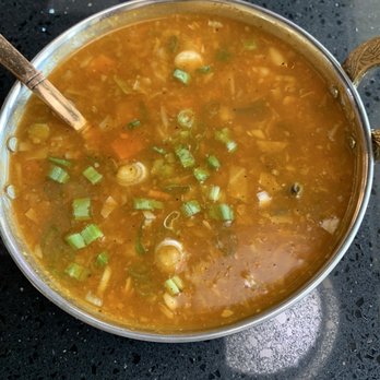 Bheema's Indian Cuisine - Indo-Chinese Vegetarian Hot & Sour Soup! Mind-Blowing Outstanding! - Indian Near Me - Flat Rock, Michigan Bheema's Indian Cuisine - Indo-Chinese Vegetarian Hot & Sour Soup! Mind-Blowing Outstanding! - Indian Near Me - Flat Rock, Michigan