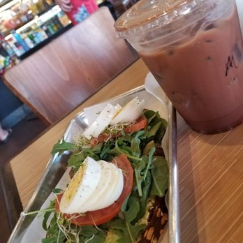 Bixby Joe - Avocado toast and iced mocha - Coffee & Tea Near Me - Long Beach, California