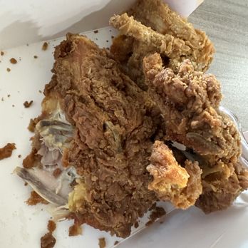 Popeyes Louisiana Kitchen - fried chicken in a styrofoam container - Chicken Wings Near Me - Centerton, Arkansas Popeyes Louisiana Kitchen - fried chicken in a styrofoam container - Chicken Wings Near Me - Centerton, Arkansas