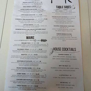 The Fiction Kitchen - Dinner menu - Vegan Near Me - Raleigh, North Carolina The Fiction Kitchen - Dinner menu - Vegan Near Me - Raleigh, North Carolina