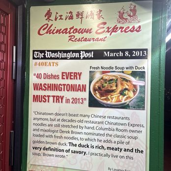 Chinatown Express - Cantonese Near Me - Washington, DC, District of Columbia