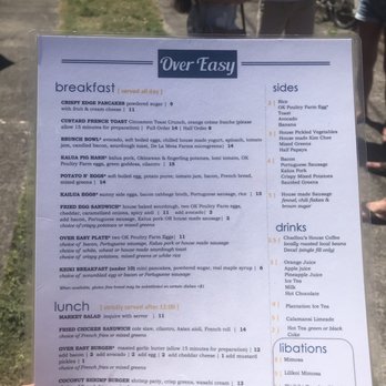 Over Easy - Menu - Breakfast & Brunch Near Me - Kailua, Hawaii Over Easy - Menu - Breakfast & Brunch Near Me - Kailua, Hawaii