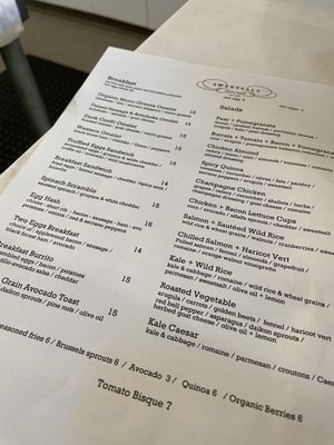 Menu photo 5 Sweetsalt Toluca Lake, CA
