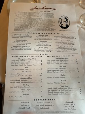 Menu photo 5 Jacksons Steakhouse Pensacola, FL Menu photo 5 Jacksons Steakhouse Pensacola, FL
