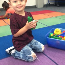 Canyon Early Learning Center - Ready for school playing with his friends!